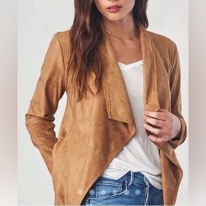 BB Dakota faux suede tan jacket